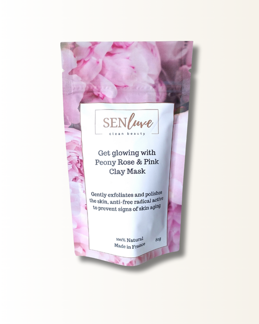 Get Your Glow On with Peony Pink Clay Mask